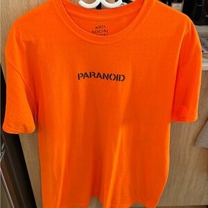 Anti Social Social Club Vibrant Orange Tee